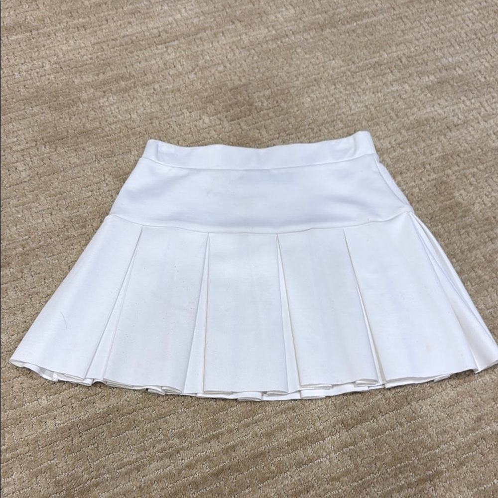 Lioness White Mini Skater Skirt